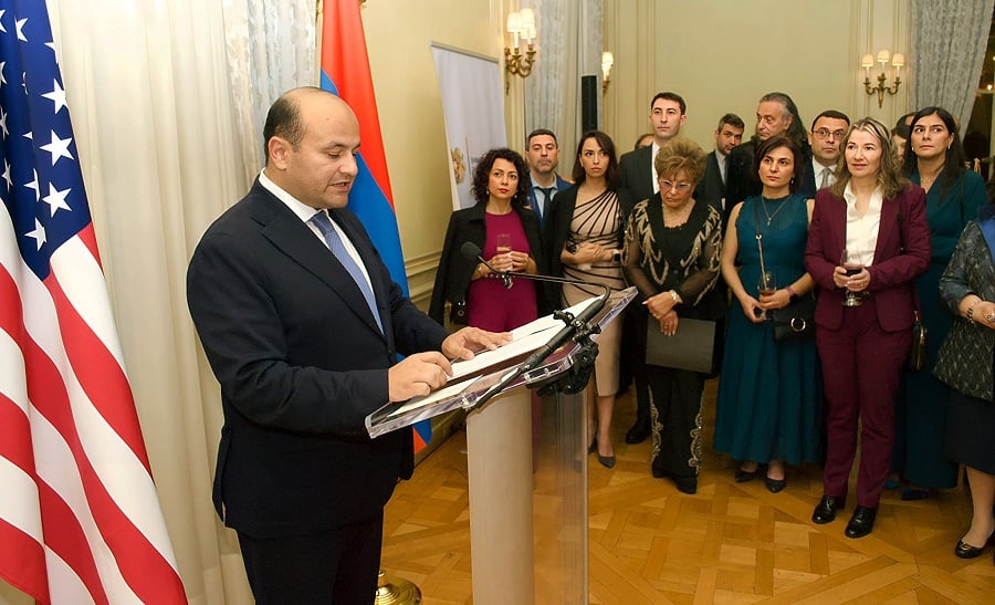 Music and Diplomacy Unite at Armenia’s 34th Independence Anniversary Reception