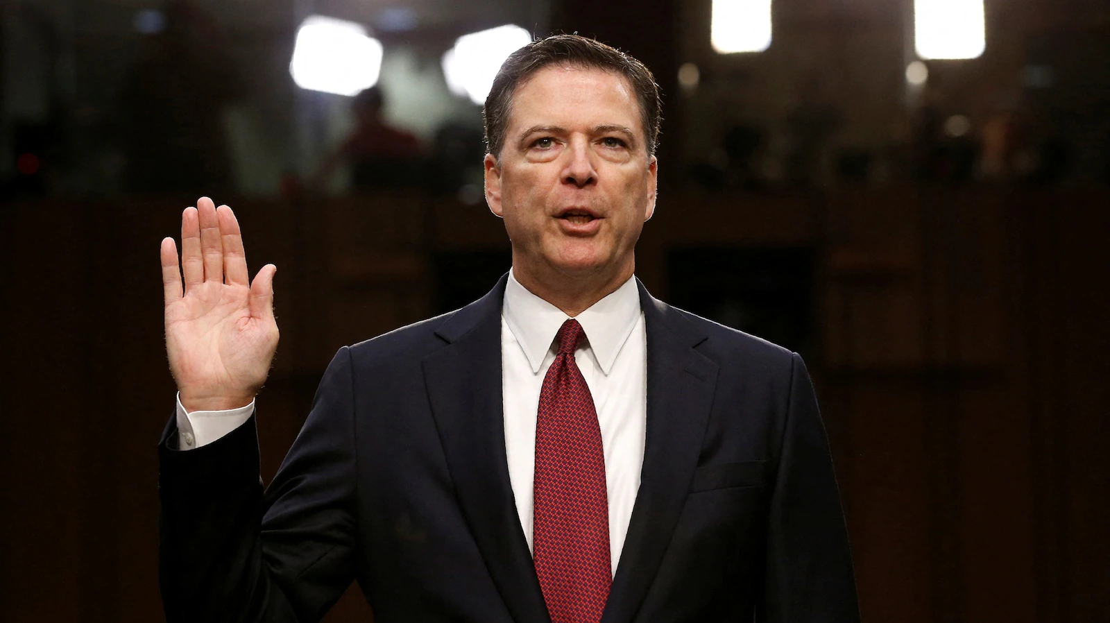 Judge questions DOJ's handling of evidence in Comey case