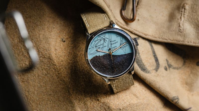 The ‘D-Day watches’ made from WWII helmets - and beach sand from Normandy