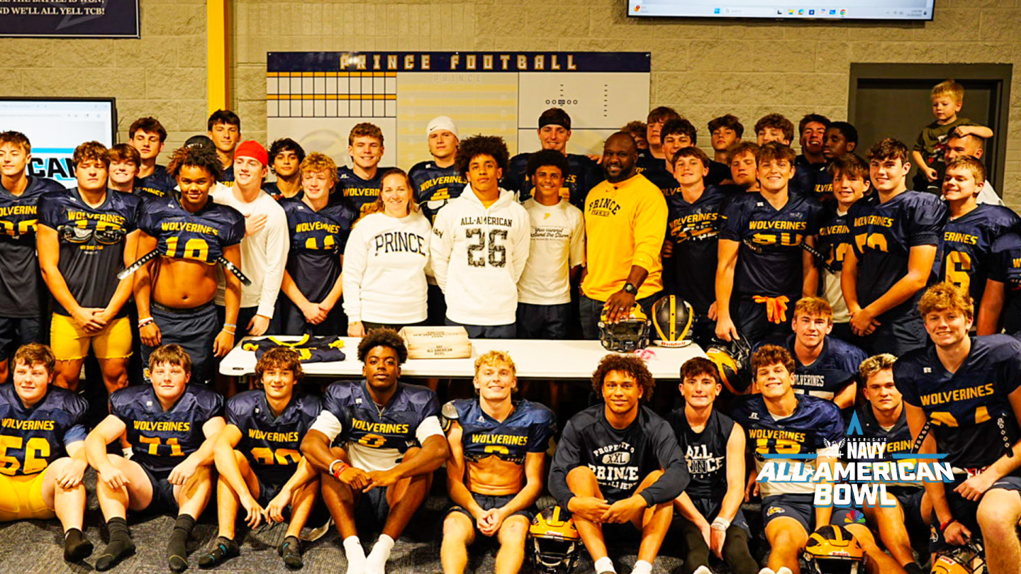 Running Back Jerry Beard Honored as a 2026 Navy All-American