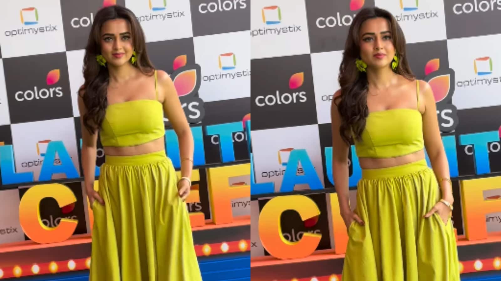 Tejasswi Prakash’s Infectious Smile Adds Glam To Laughter Chefs 3 Red Carpet