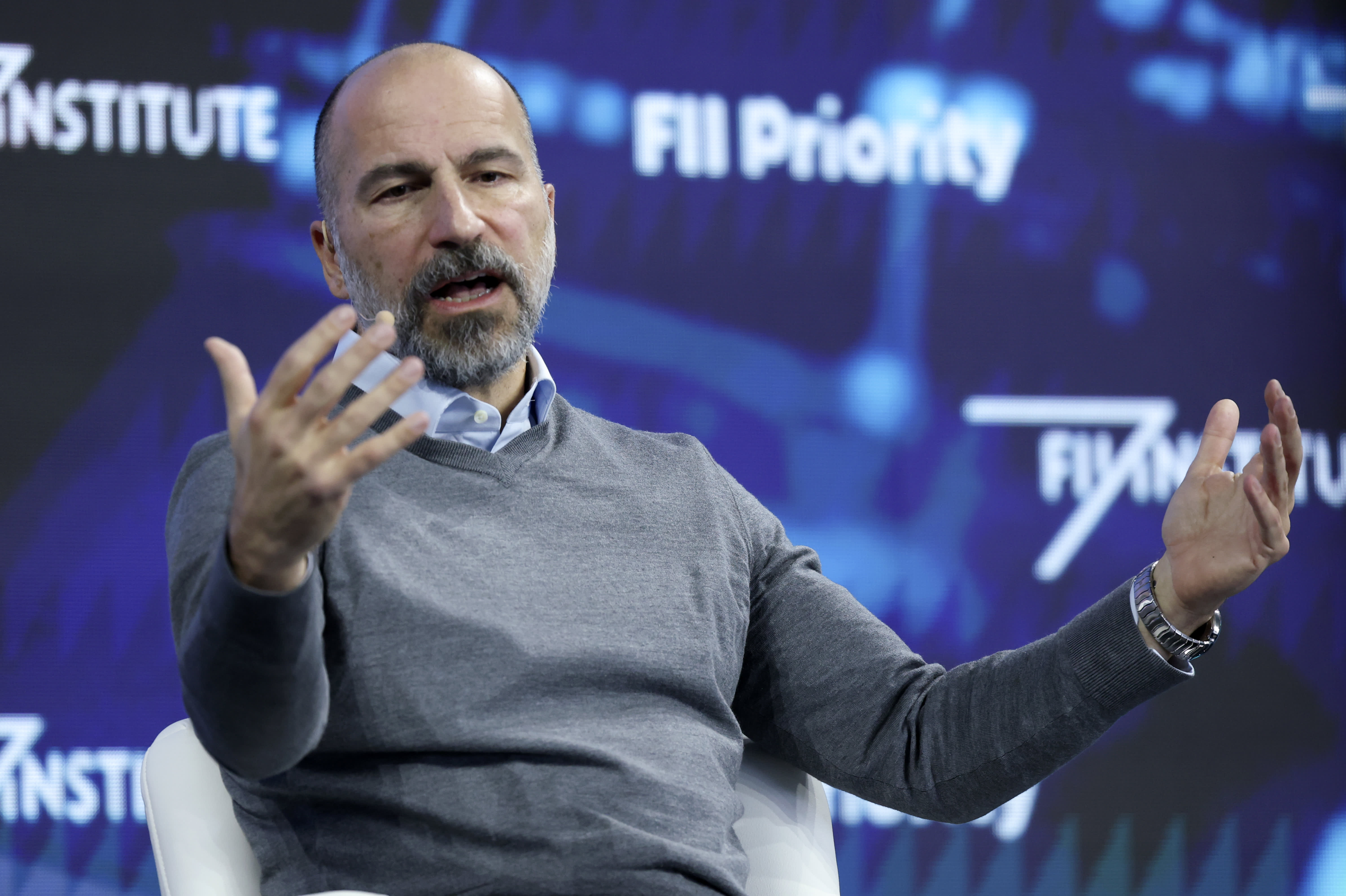 Uber falls 8% despite third-quarter revenue beat - CNBC