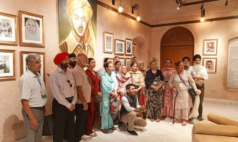 Sikh yatrees from UK and US visit Poonch House
