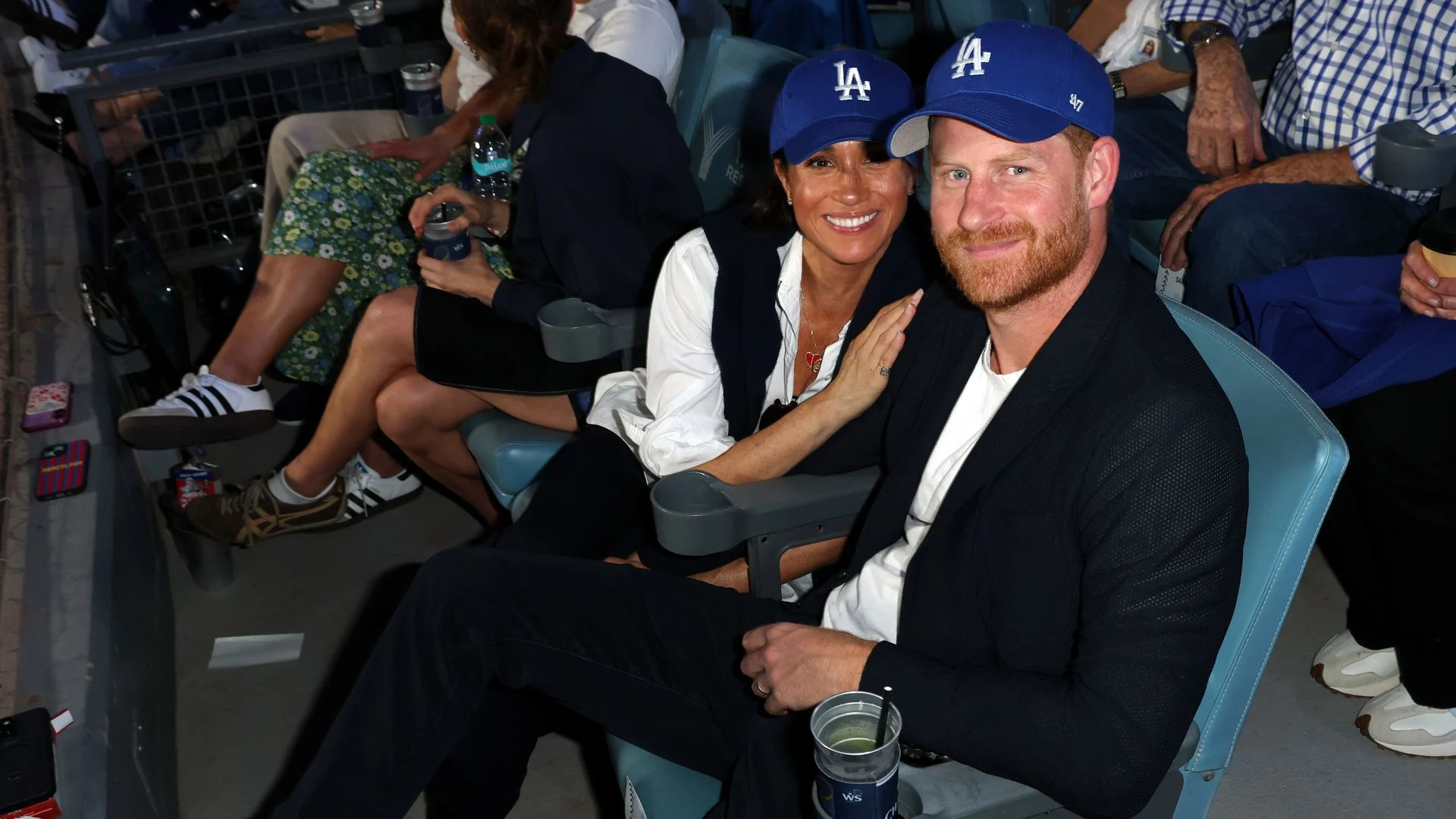 Meghan Markle and Prince Harry enjoy sweet date night at Dodgers game