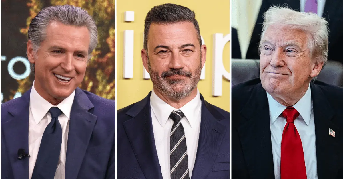 Jimmy Kimmel Calls Out 'Sad' Signs Trump Has Slipped Up — as He Praises The Don's Enemy Gavin Newsom for Trolling Prez with Hilarious Photos
