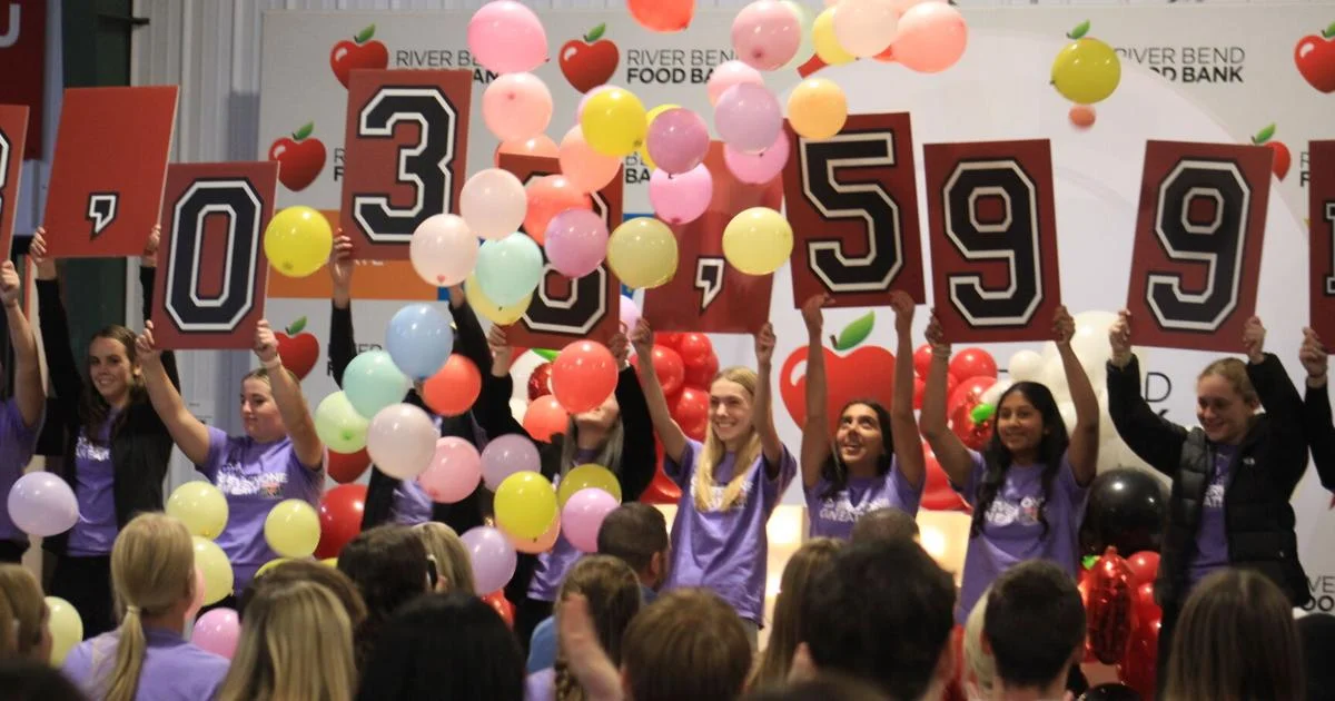 River Bend Student Hunger Drive receives three million meals