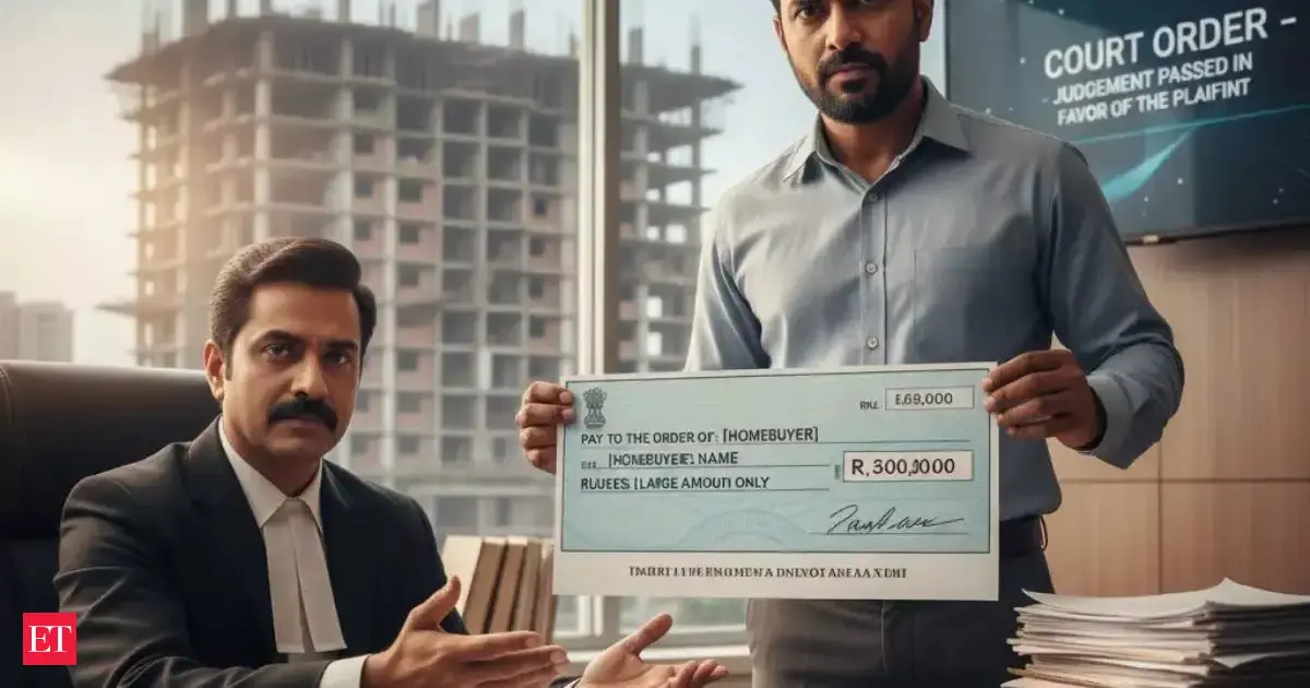 Court orders builder to return Rs 3 lakh with 9% interest after buyers cancel flat booking due to delayed construction