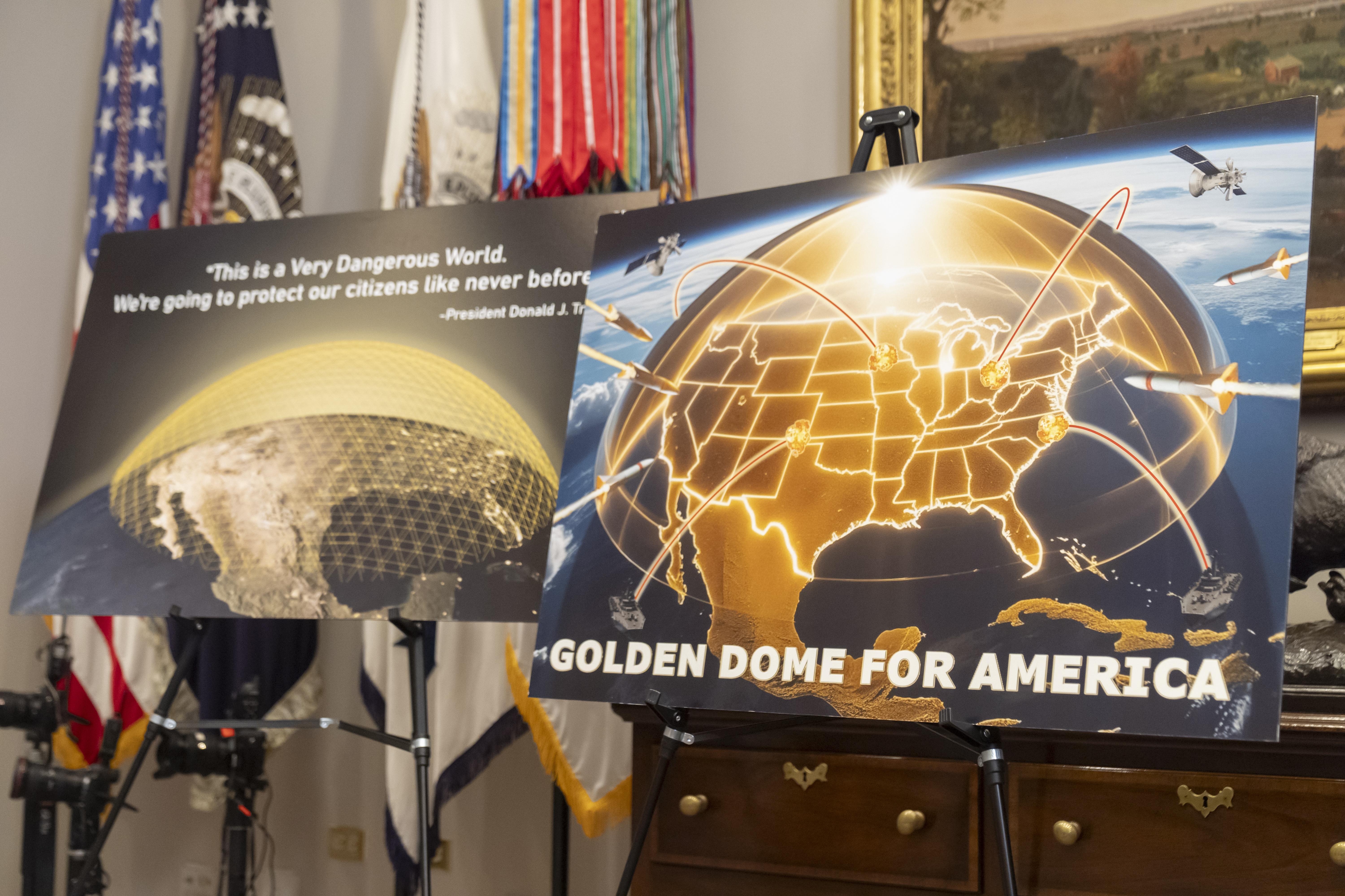 Golden Dome funding lags as industry partners line up - Washington Times