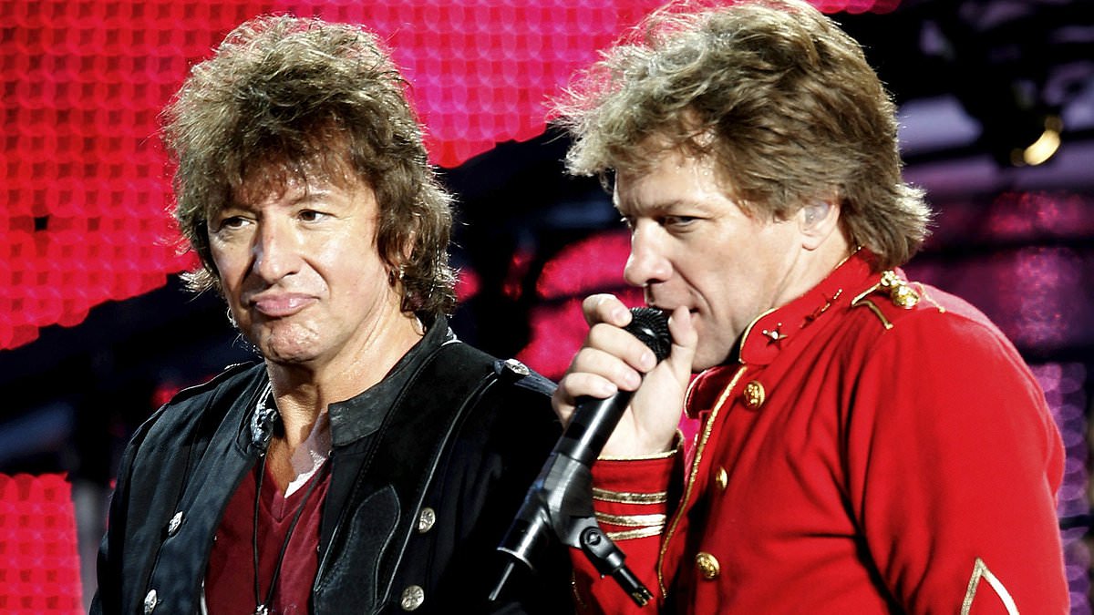 Toxic Bon Jovi feud EXPLODES: Reunion tour derailed by vicious drug allegations and a brutal 'stab in the back'... that insiders say would take an 'act of God' to remedy