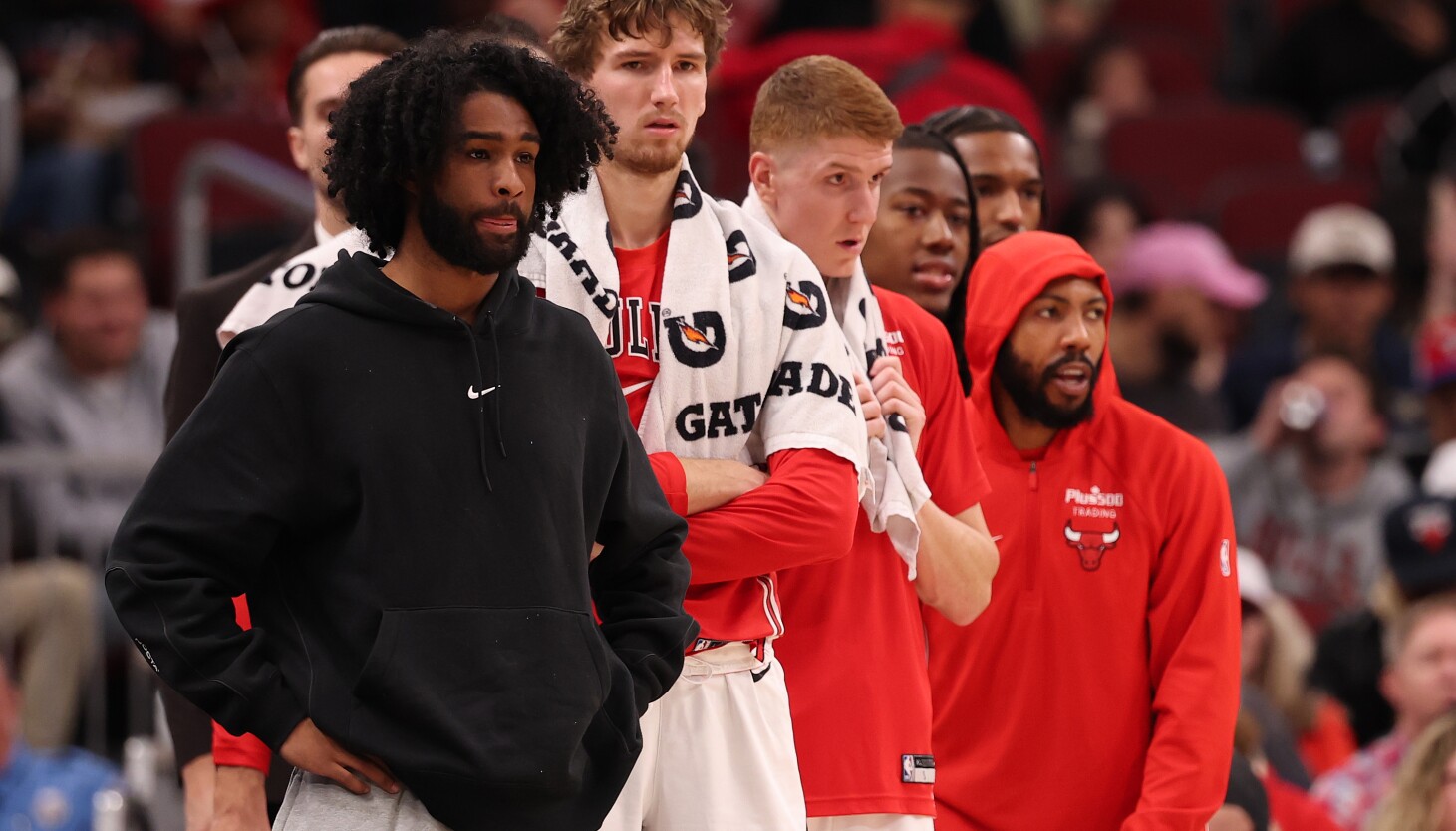 Bulls add plus-two to traveling party, including an injured Coby White