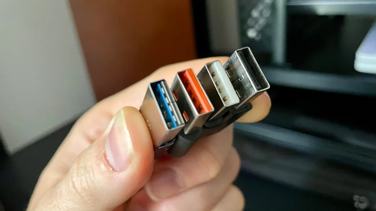 What a blue USB port really means - and the surprising truth about all the colors