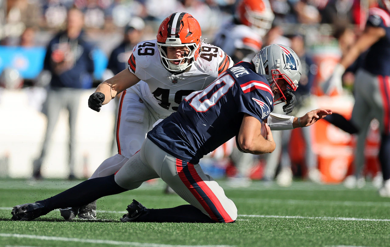 Browns rookie Carson Schwesinger pushing to return from high ankle sprain - can he do so against Jets?