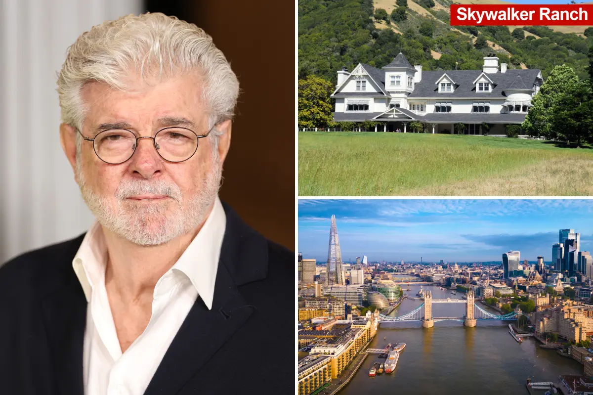 George Lucas purchases $52M London mansion - a sign he could be latest celebrity to leave the US