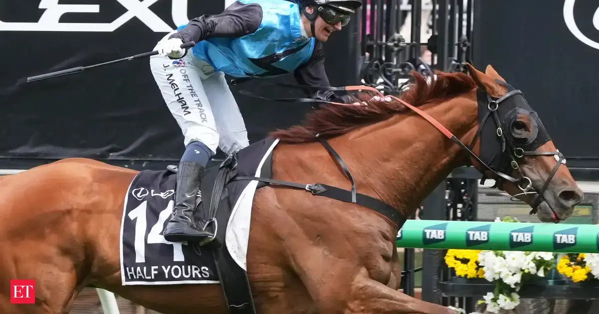 Jamie Melham rides 'Half Yours' to victory, etches name in Melbourne Cup history