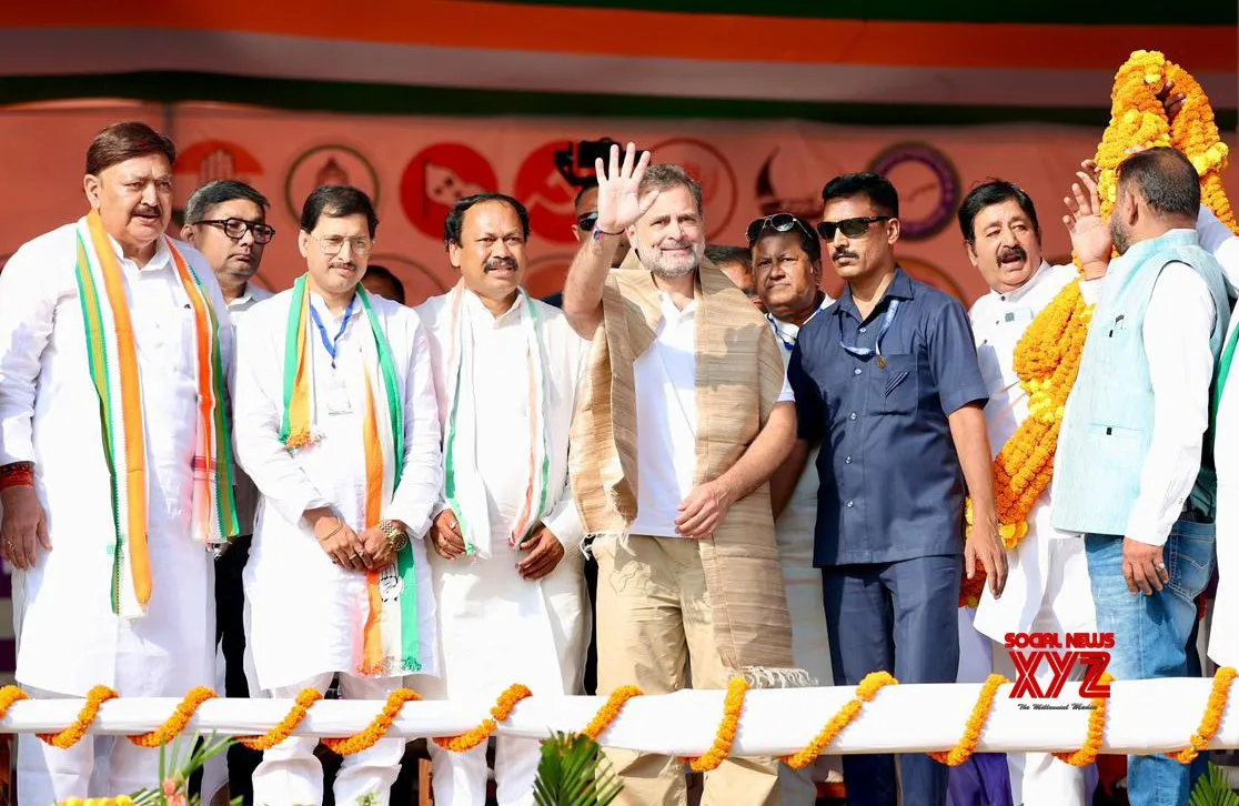 Bhagalpur: Rahul Gandhi Addresses Rally #Gallery