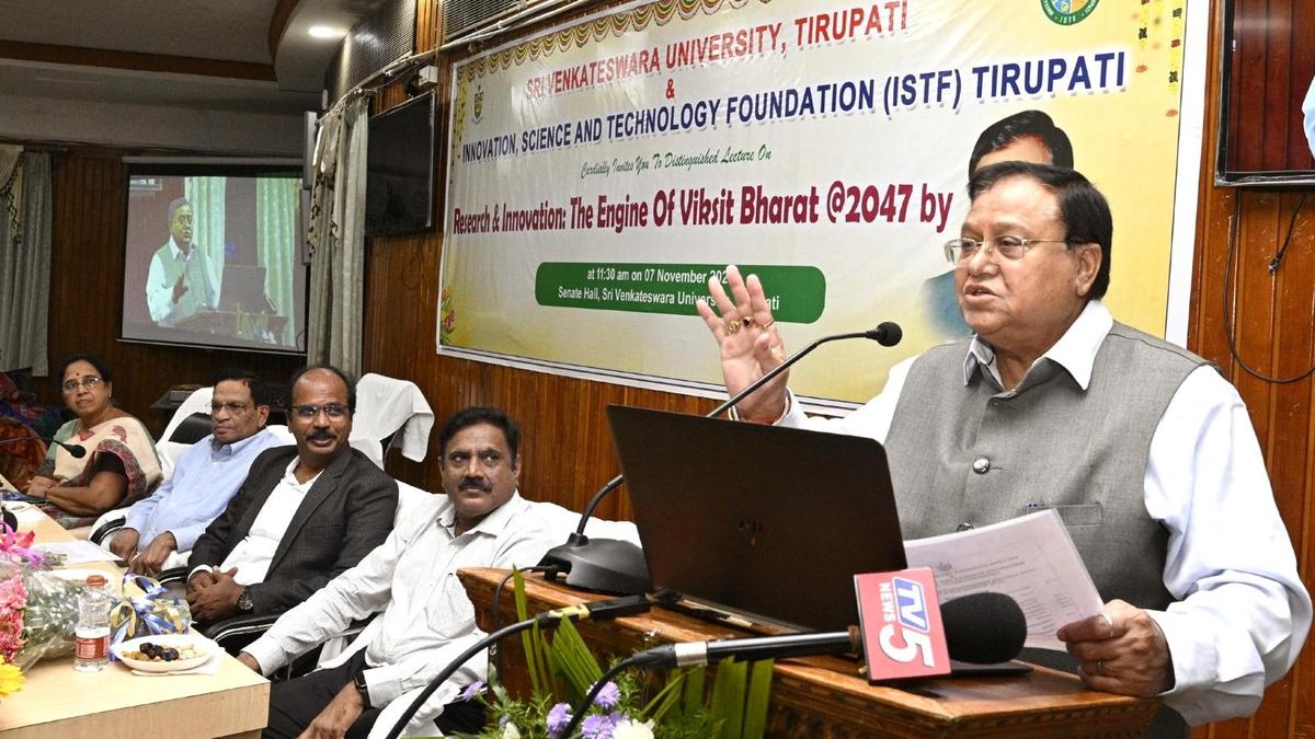 Niti Aayog member flags R&D, talent, and funding gaps in India’s march towards ‘Viksit Bharat 2047’