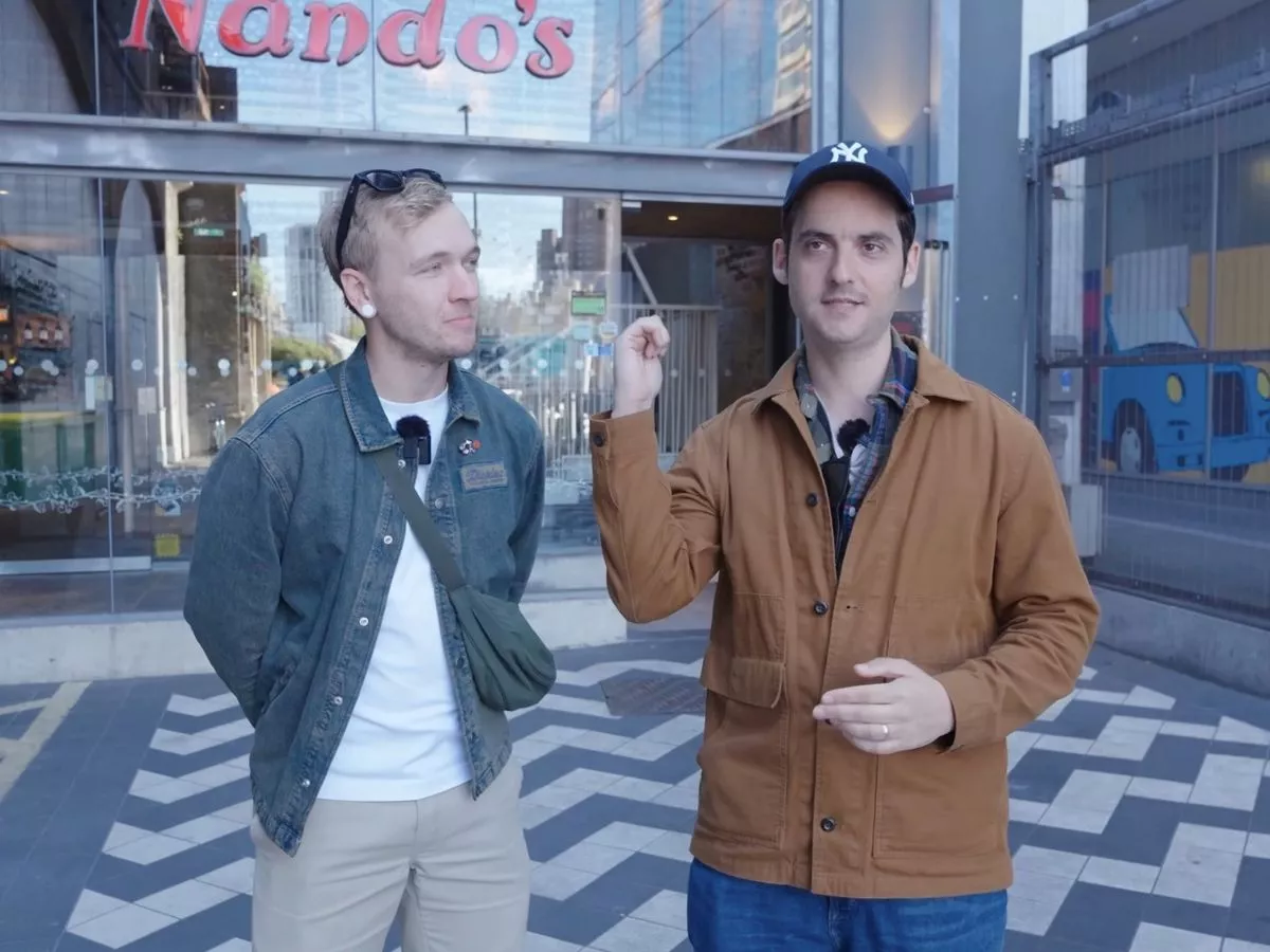 American tries eight British food options including Greggs and Wimpy – two stand out