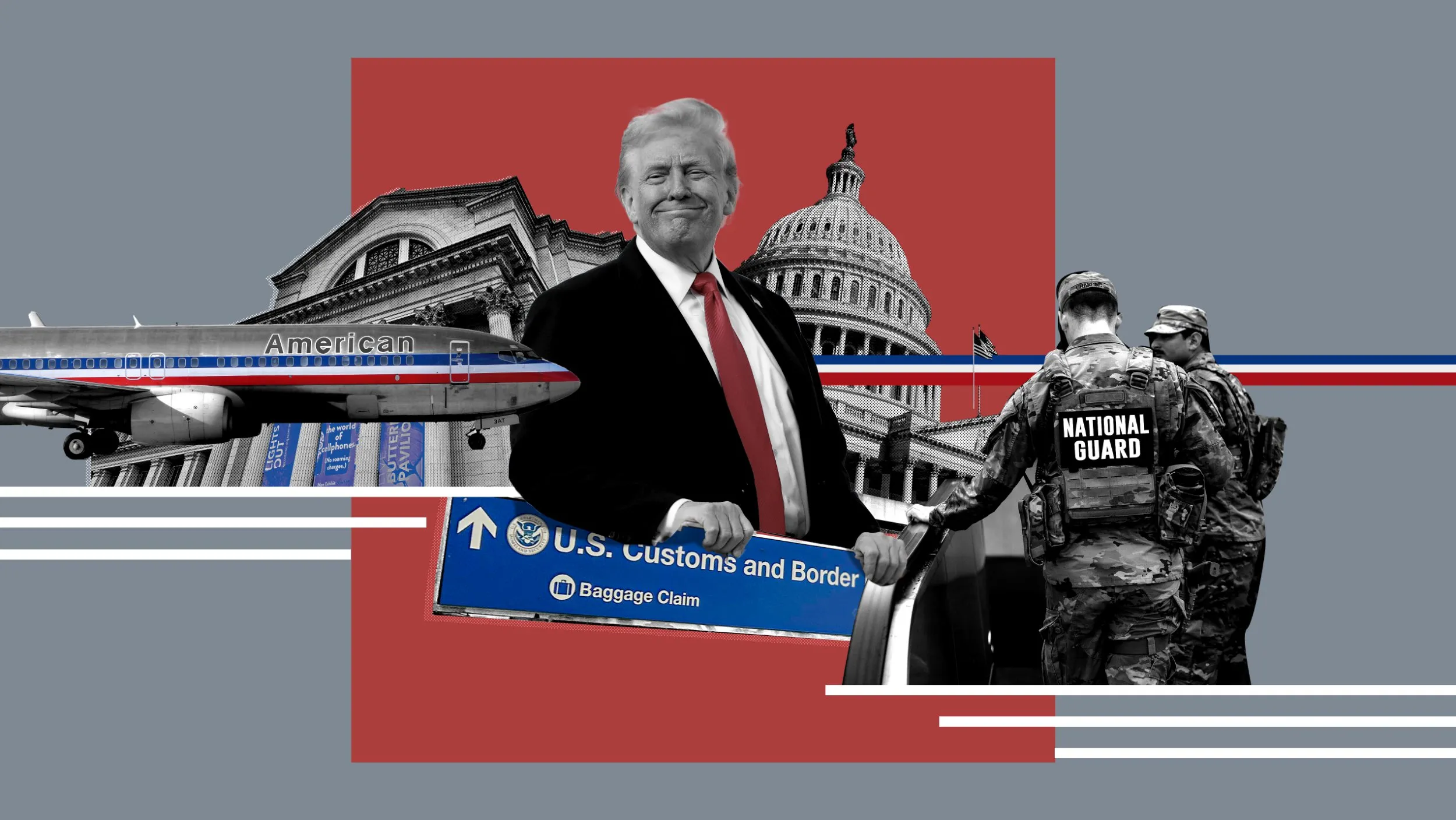 American Airlines sends message to Trump over flight cuts at 40 major US airports