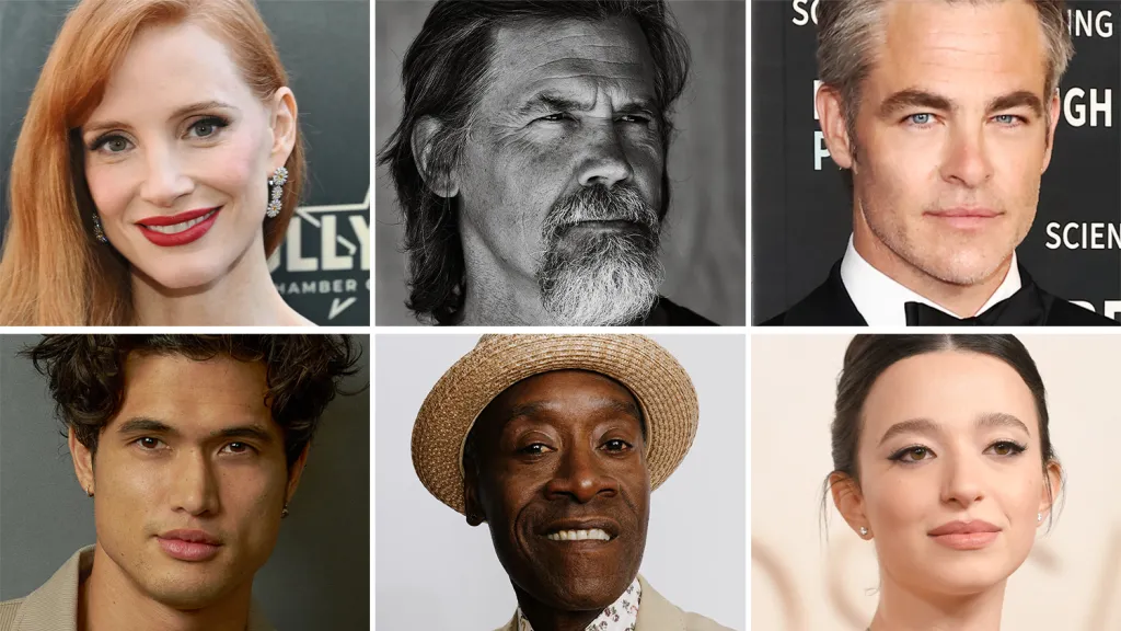 Jessica Chastain, Chris Pine, Charles Melton Lead 'Darling California'