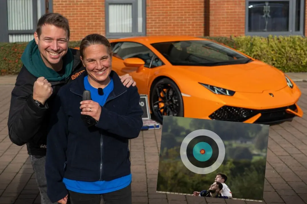 Nursery teacher wins Lamborghini and cash prize in £3.15 spot the ball competition