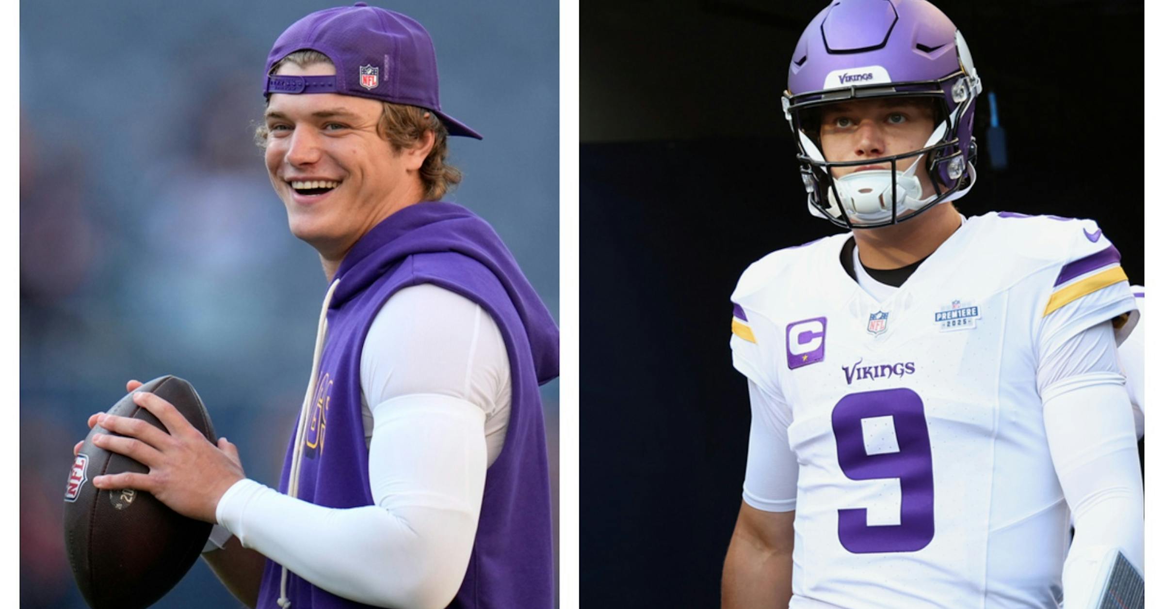 Vikings QB J.J. McCarthy has that dog and wolf in him