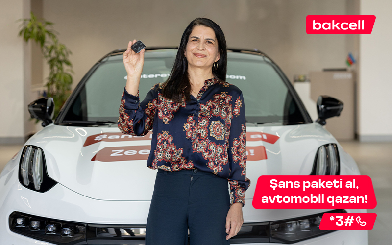 The 5th luxury car has been handed over to its owner in Bakcell’s lottery! (PHOTO)