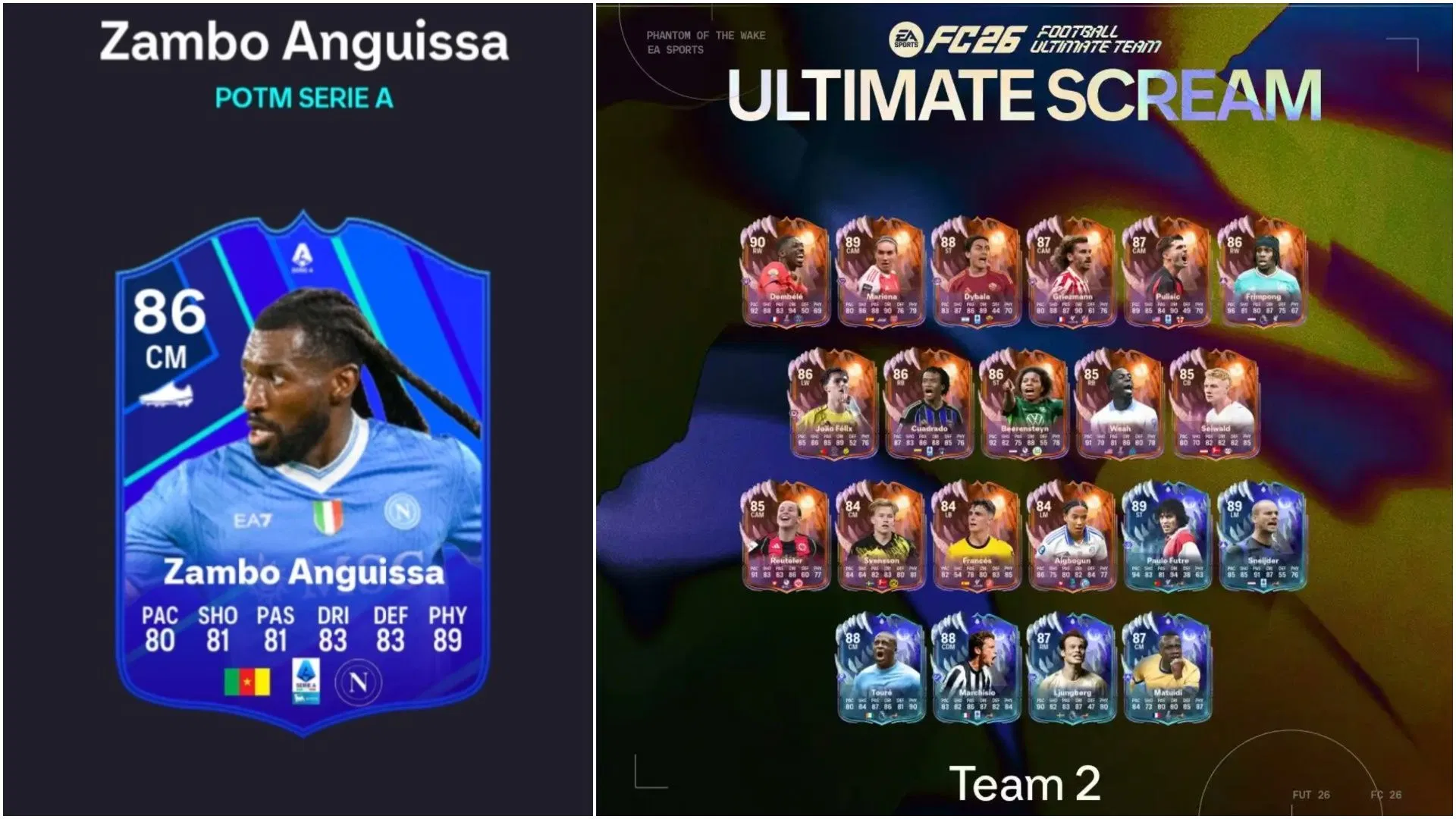 EA FC 26 Andre-Franck Zambo Anguissa POTM SBC: All tasks and cheapest solutions