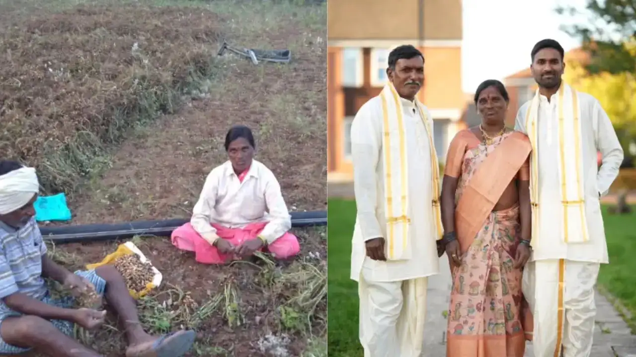 From Small Village To UK Skies: Telangana Man Surprises His Parents With Their 1st Ever Flight