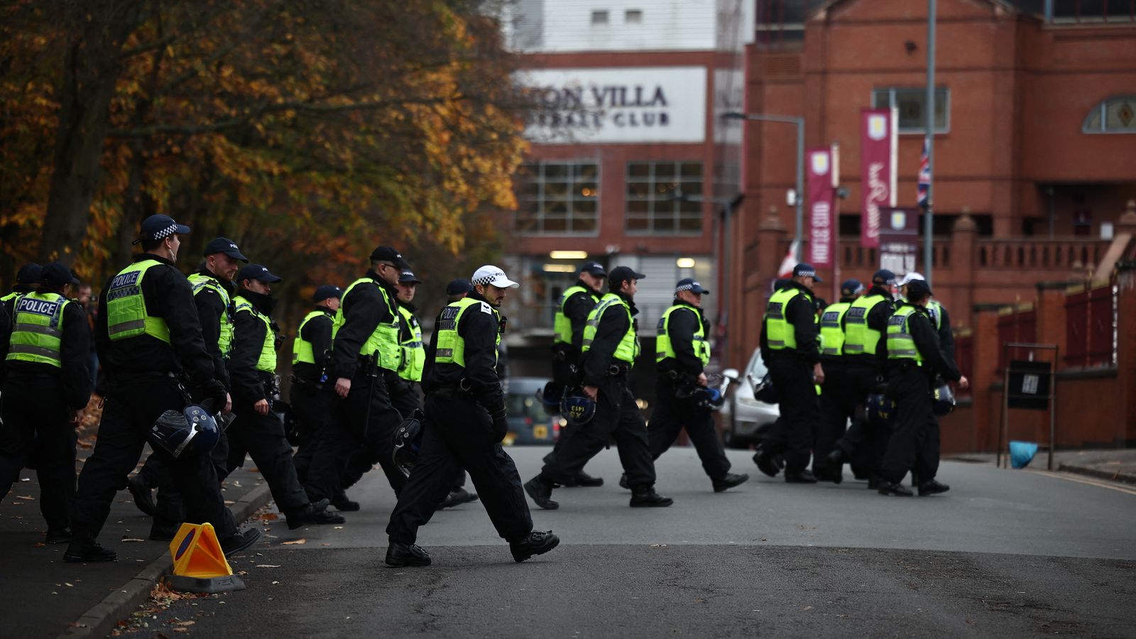 Police make 11 arrests at Aston Villa vs Maccabi Tel Aviv