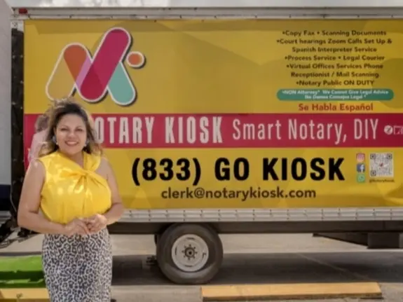 Mobile Notary Truck Brings Bilingual Services To Downtown Tampa