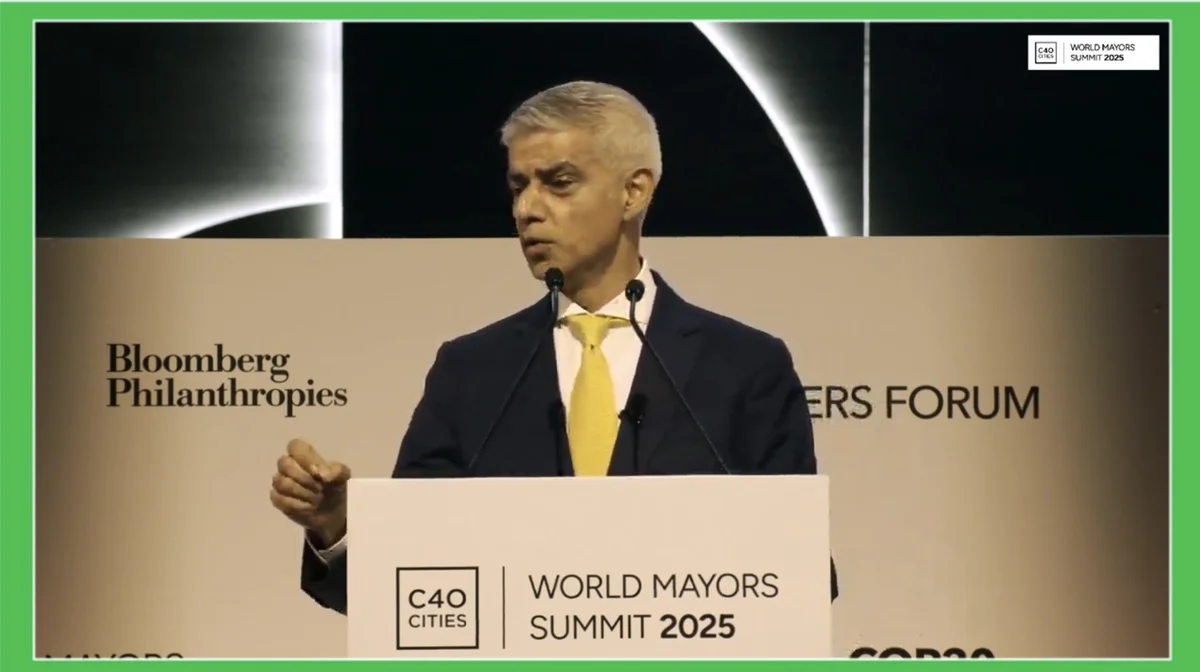 Sadiq Khan flies into 'air miles' row over 12,000-mile climate change summit round trip to Brazil