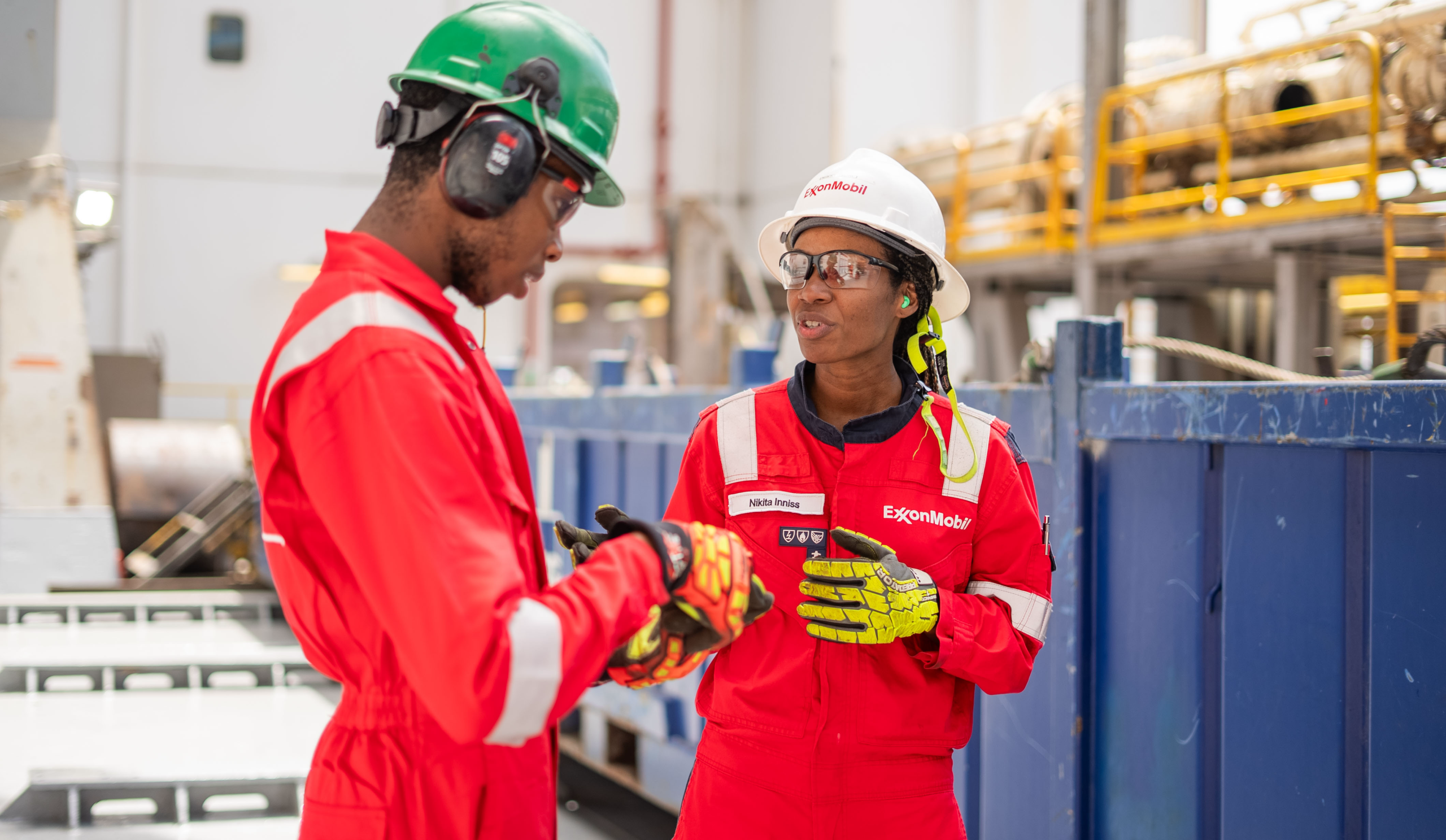 Exxon boasts of “significant investments in local businesses”