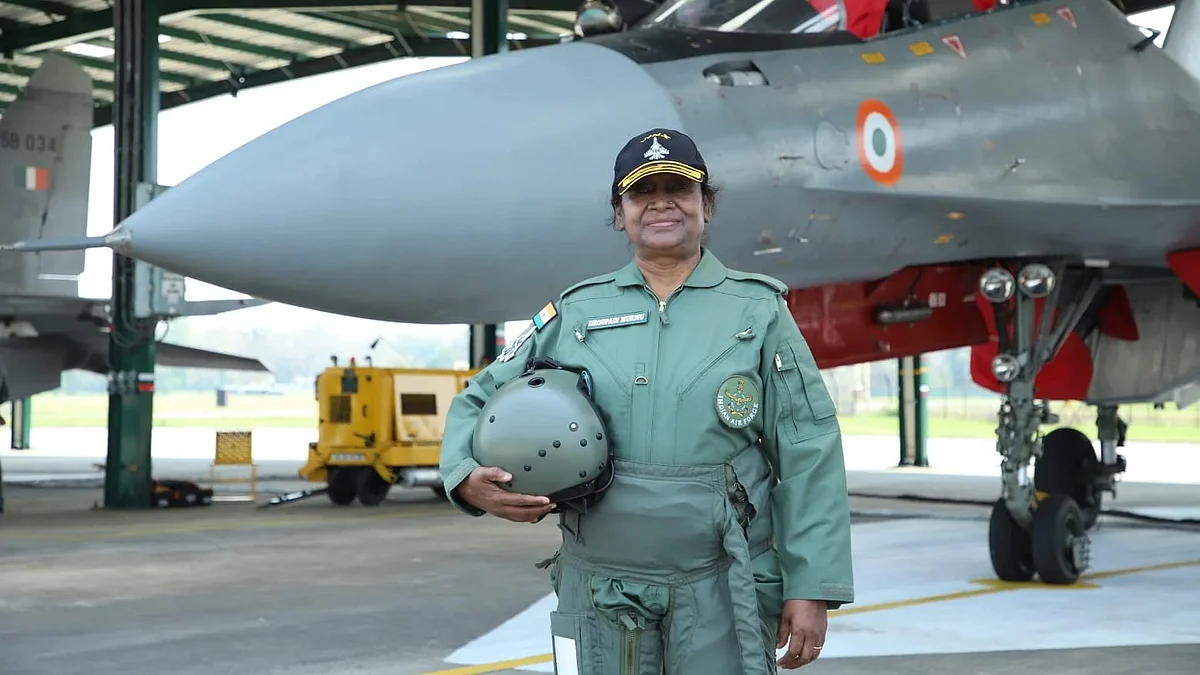 President Droupadi Murmu To Take Sortie In Rafale Fighter Jet From Ambala Airbase Today