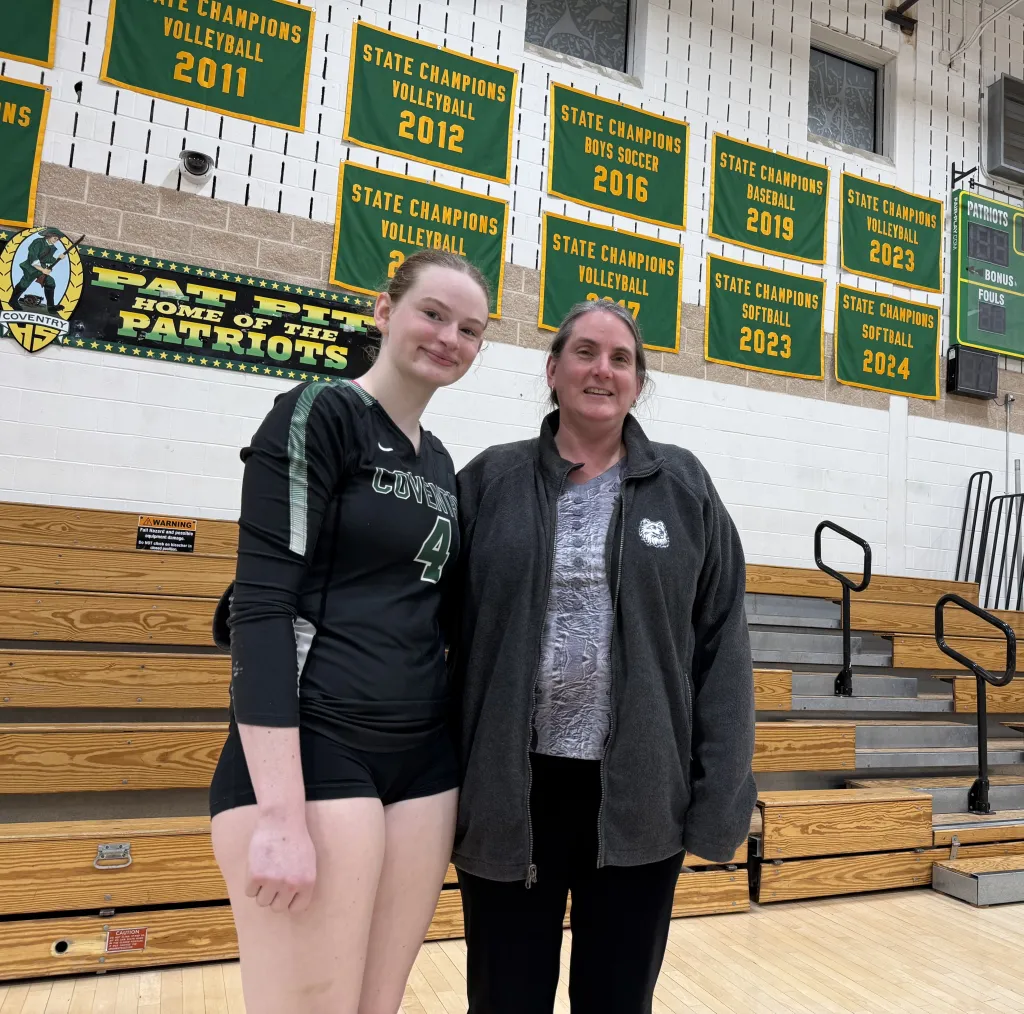CT volleyball star takes after her mom, a UConn standout