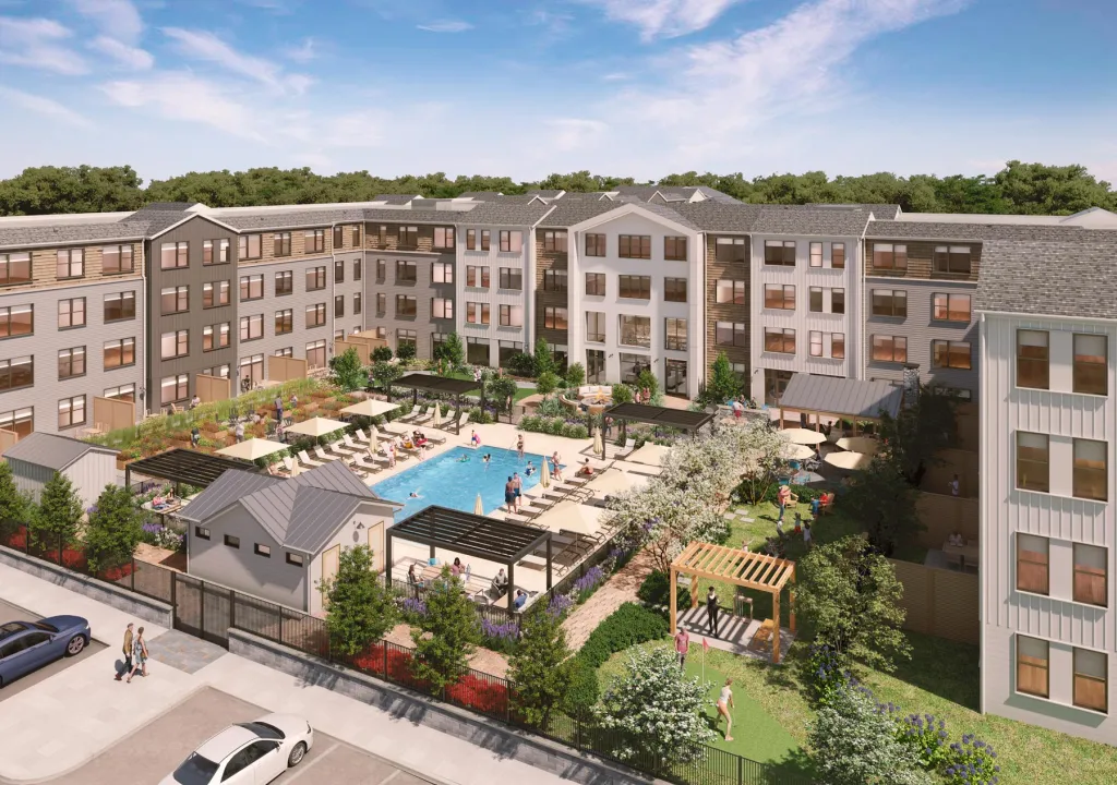 In a central CT suburb, 200 new luxury apartments