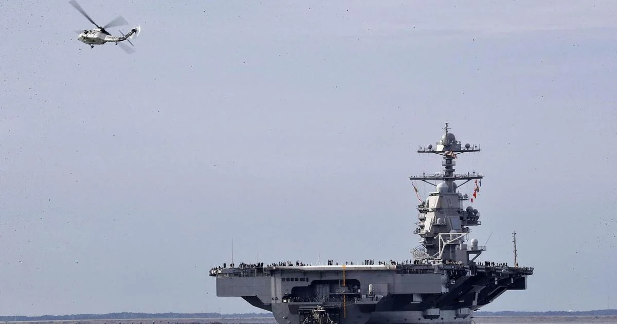 US supercarrier to reach Caribbean next week as military buildup near Venezuela grows