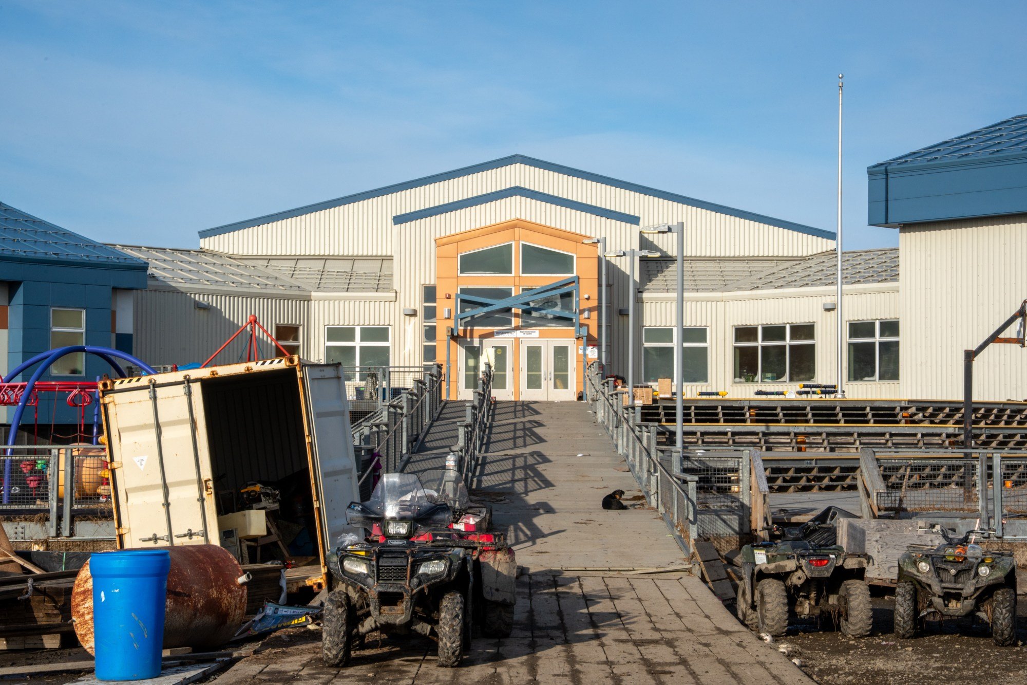 Alaska’s Deteriorating Public Schools Serve as Emergency Shelters