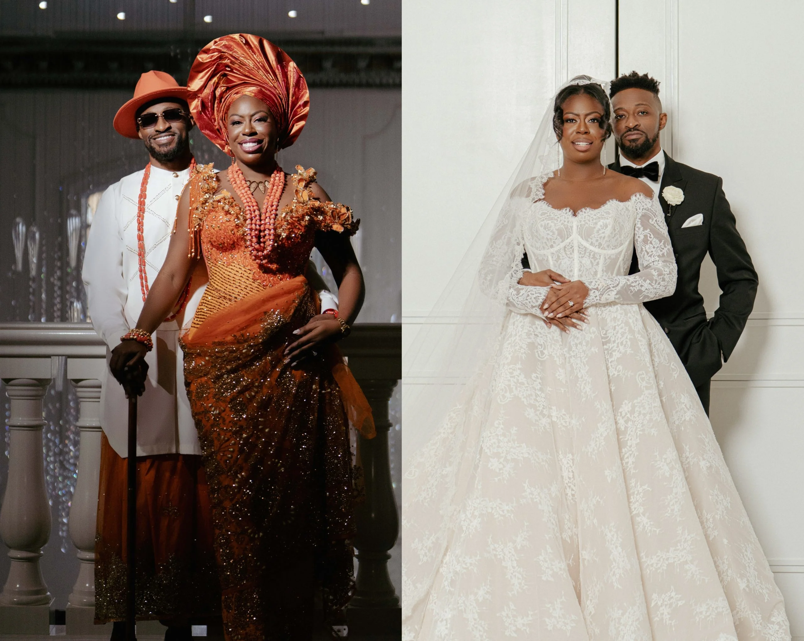 Bridal Bliss: Ashley And Femi Celebrated Black Love With Two Epic Weddings