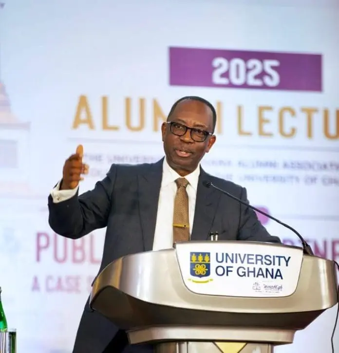 Private Sector Must Be Recognised as a Partner, Not a Competitor – Alex Dadey Advocates at UG ALUMNI LECTURE 2025