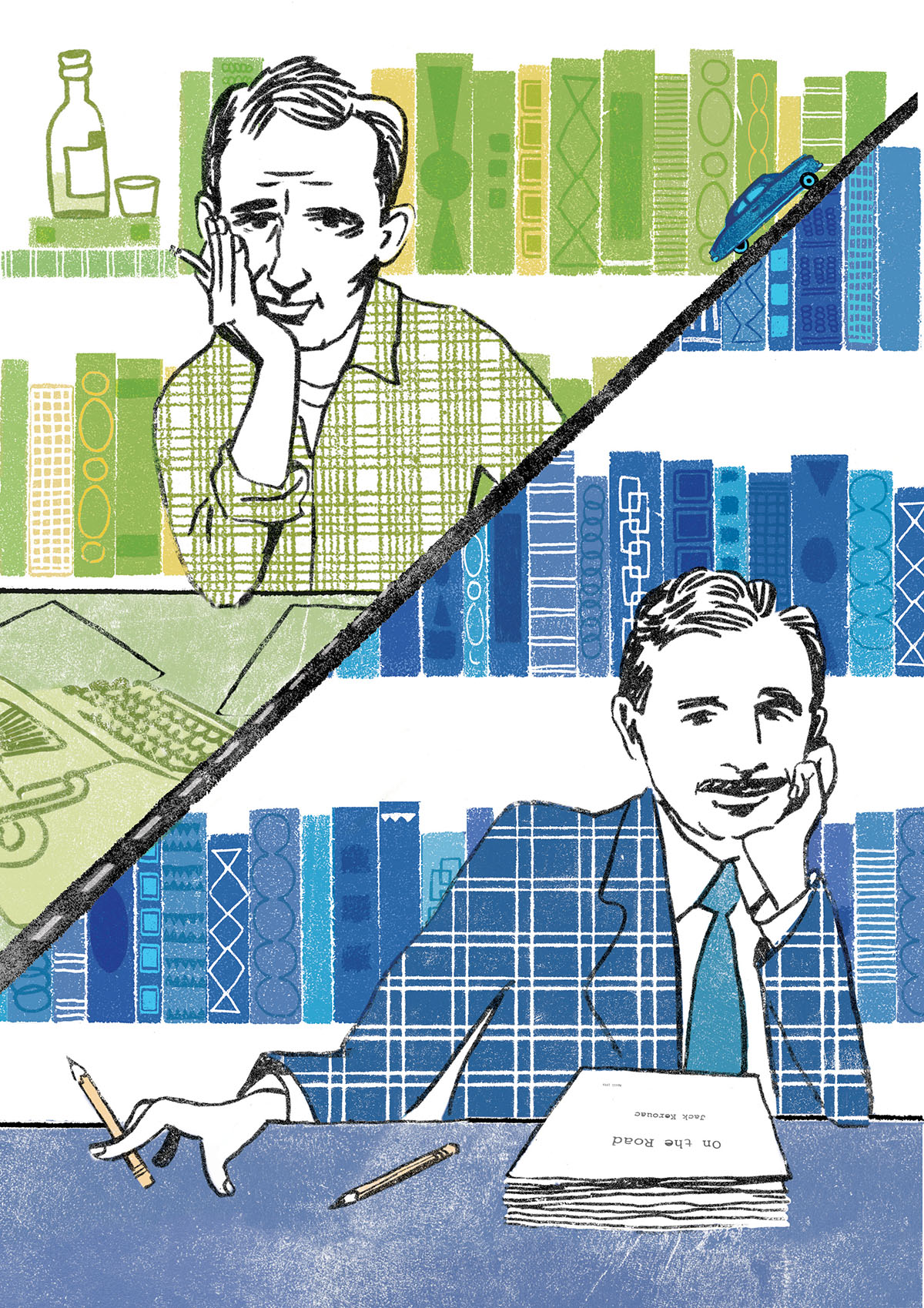 Jack Kerouac, Malcolm Cowley, and the difficult birth of On the Road