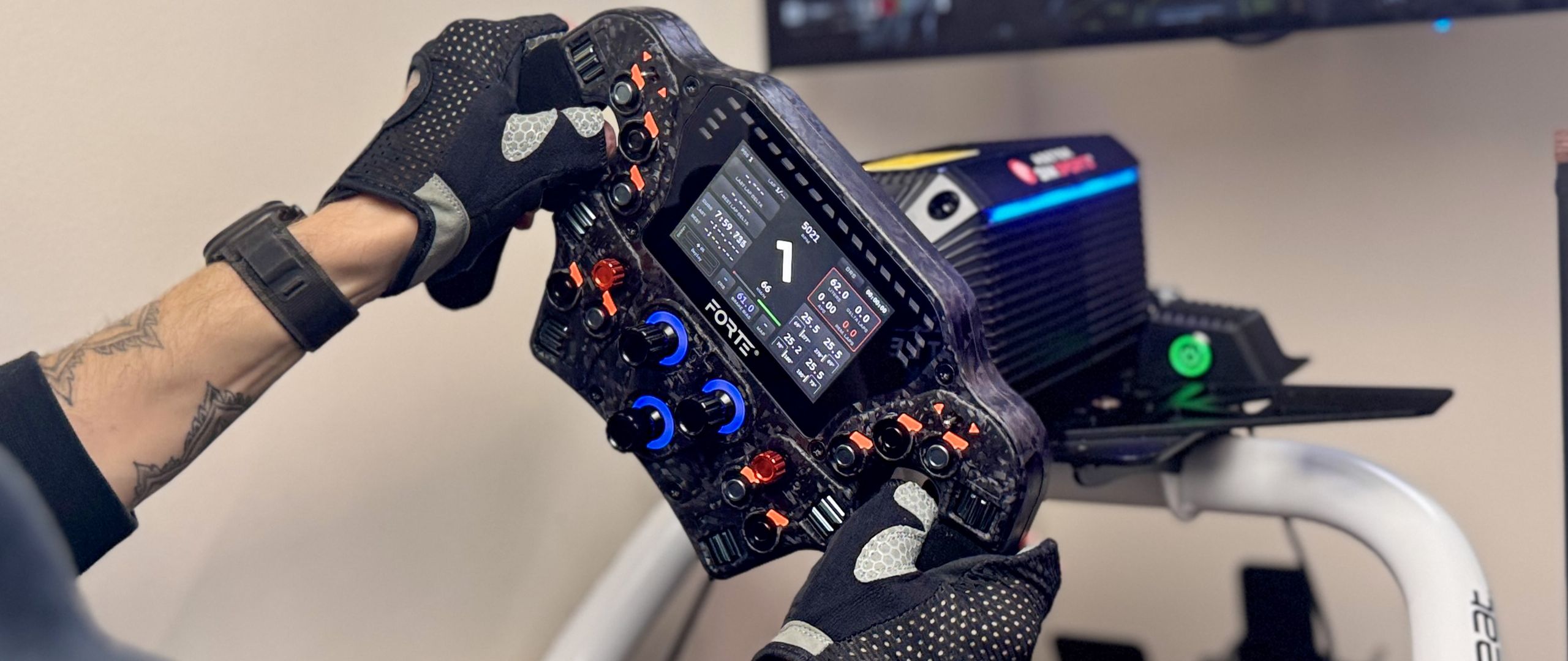 I drove 1,000 miles with the Asetek Forte sim rig and it humbled me in the best way