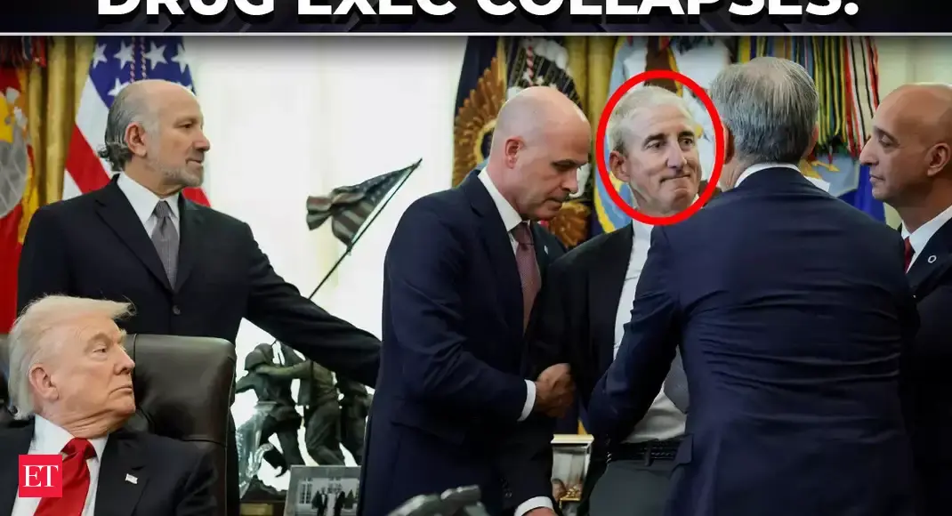 Trump presser ends in chaos as drug executive collapses; Dr Mehmet Oz rushes to help