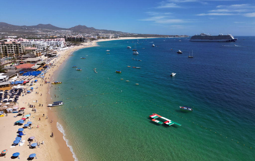 'Narco-Banners' Threatening FBI Director Patel And DEA Head Cole Appear in Baja California