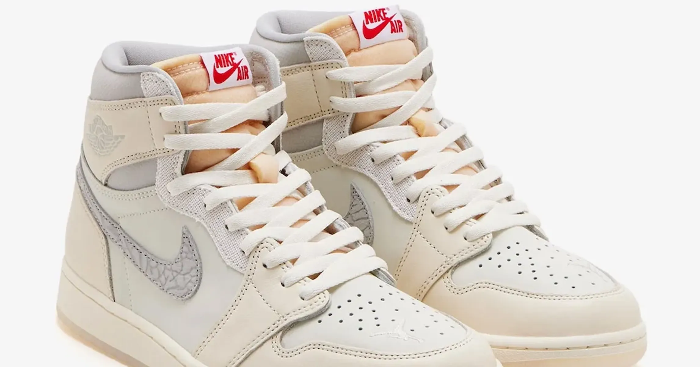 Air Jordan 1 High OG “Sail/Elephant Print” Brings A Timeless Style