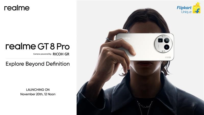 Realme GT8 Pro Launch Date in India Confirmed on November 20; Check Specifications and Features
