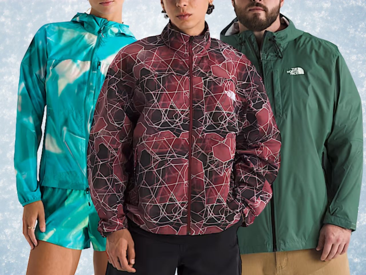 There are more than 70 cold weather jackets on sale at the North Face