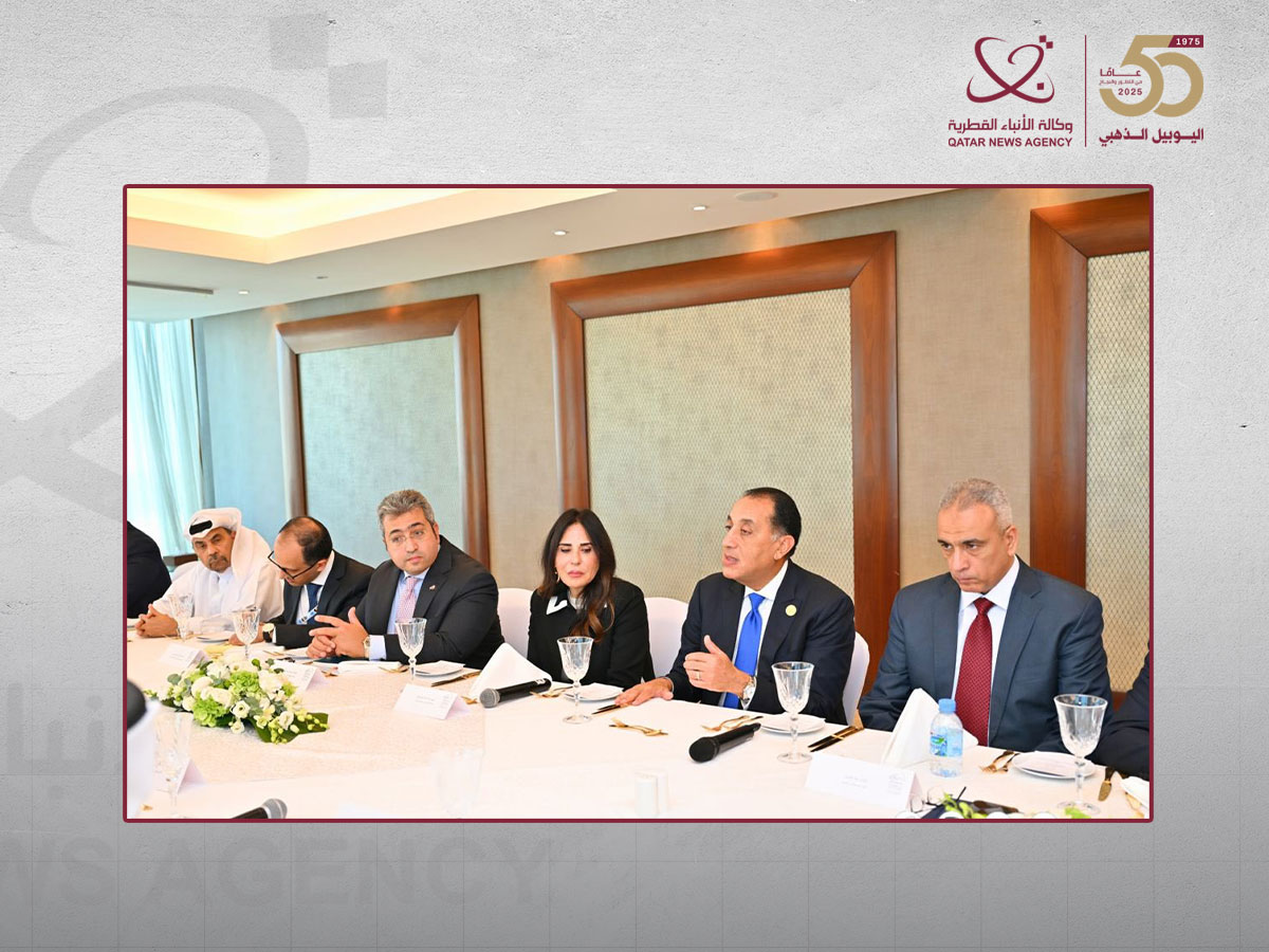 Egyptian Prime Minister Affirms His Country's Desire to Enhance Cooperation with Qatar in Various Fields