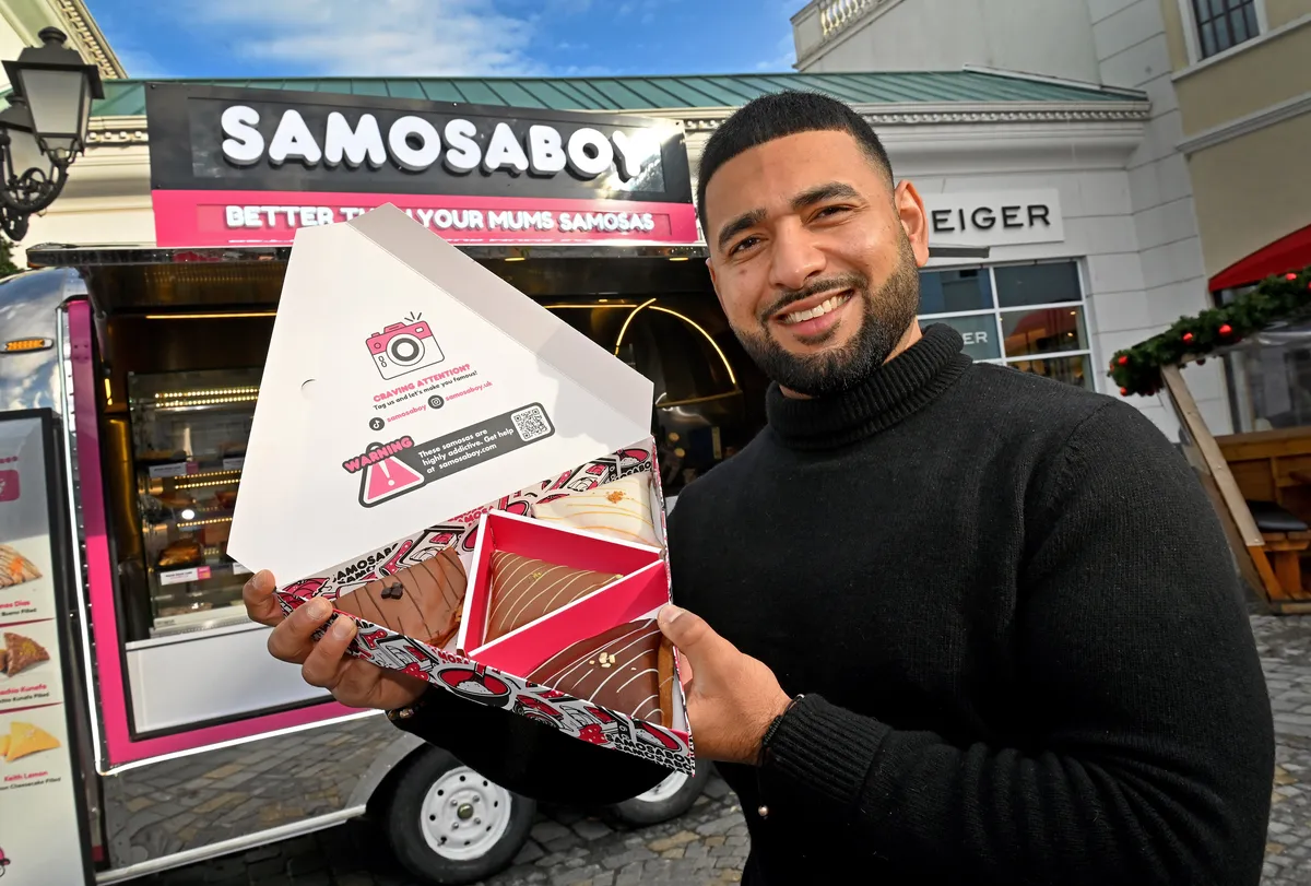'My family thought I was crazy at the start' - Meet the man putting his spin on a traditional south Asian samosa that's taking the West Midlands by storm