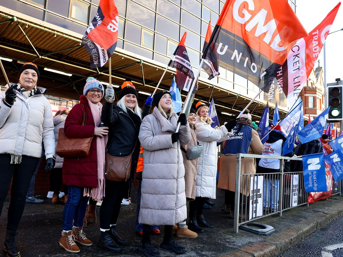 Minister announces pay rise and back pay for health service staff in Northern Ireland