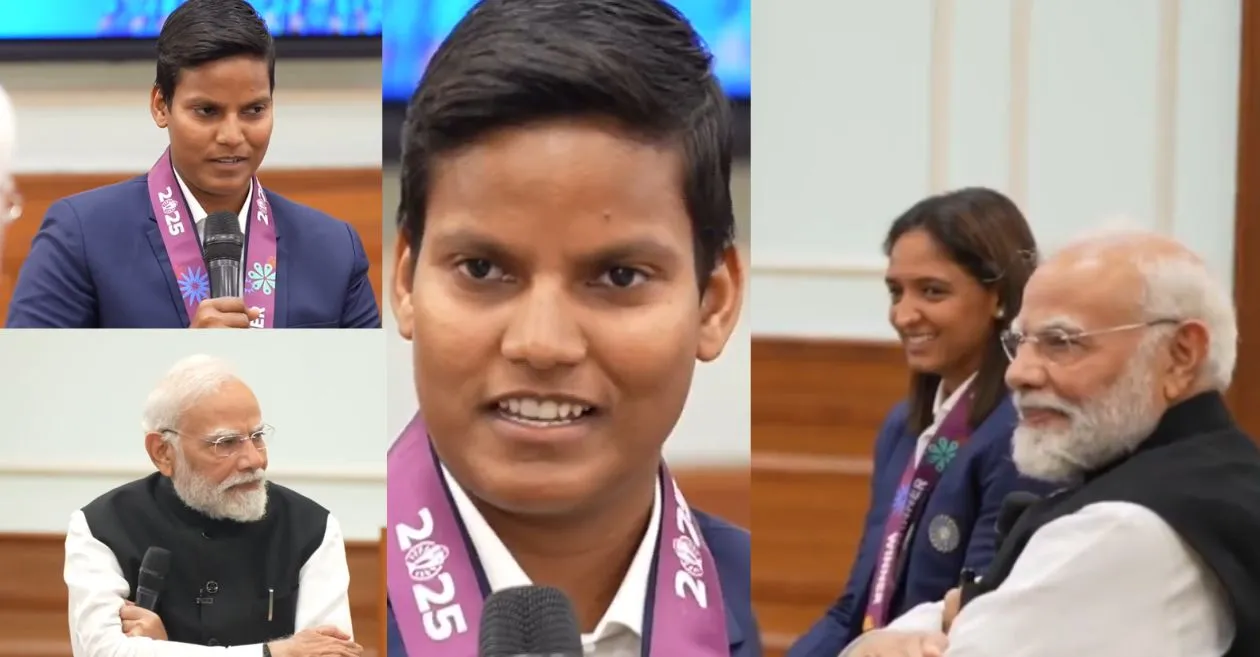 WATCH: Deepti Sharma reveals story behind her Lord Hanuman tattoo in conversation with PM Narendra Modi